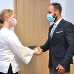 Rektorka odovzdala dekrét novému docentovi a dvom vedeckým pracovníkom